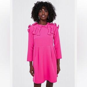 Tuckernuck Pink Bow Detail Dress